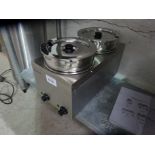 Infernus twin pot Bain Marie