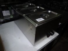 New bain marie HSL3, 240v.