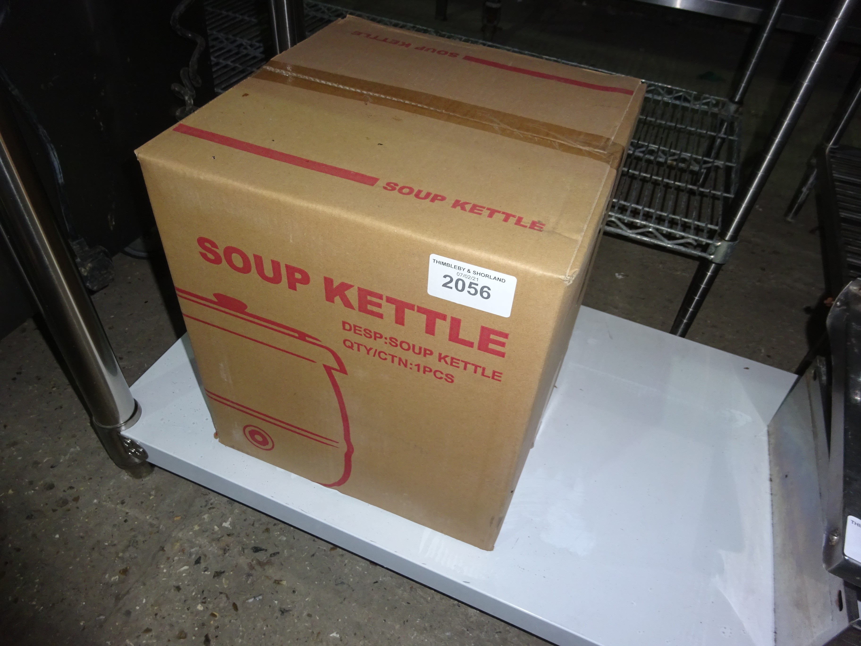 New soup kettle, 240v.