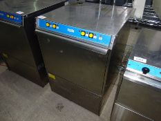 Proton single phase under counter commercial dishwasher,