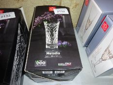 New Melodia crystal vase.