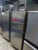 Blizzard freeze Stainless steel single door upright fridge, year 2016,