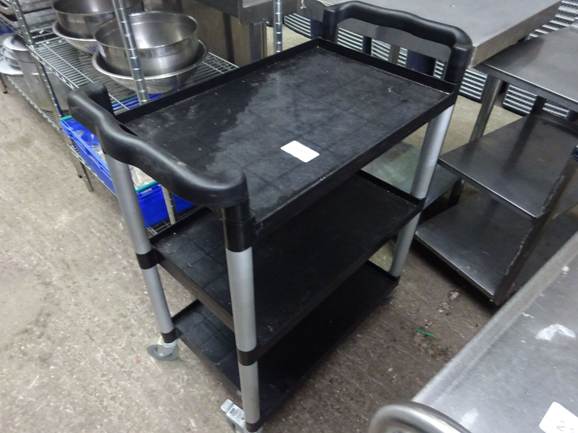 3 tier serving trolley