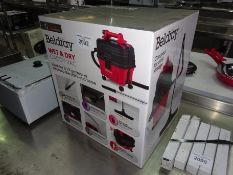 New Beldray wet and dry 3in1 caddy vacuum.