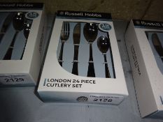 Russell Hobbs 24 piece cutlery set.