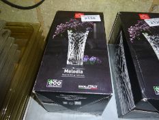 New Melodia crystal vase.