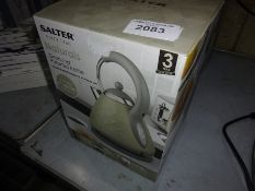 New Salter Diamond kettle.