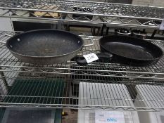 Frying pan and cooking dish