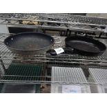 Frying pan and cooking dish