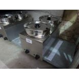 Infernus twin pot Bain Marie