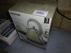 New Salter Diamond kettle.