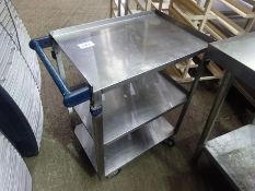 3 tier serving trolley