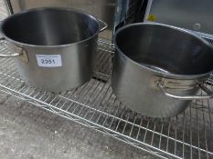 2 cooking post Stainless steel