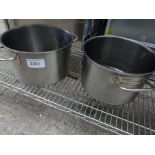 2 cooking post Stainless steel