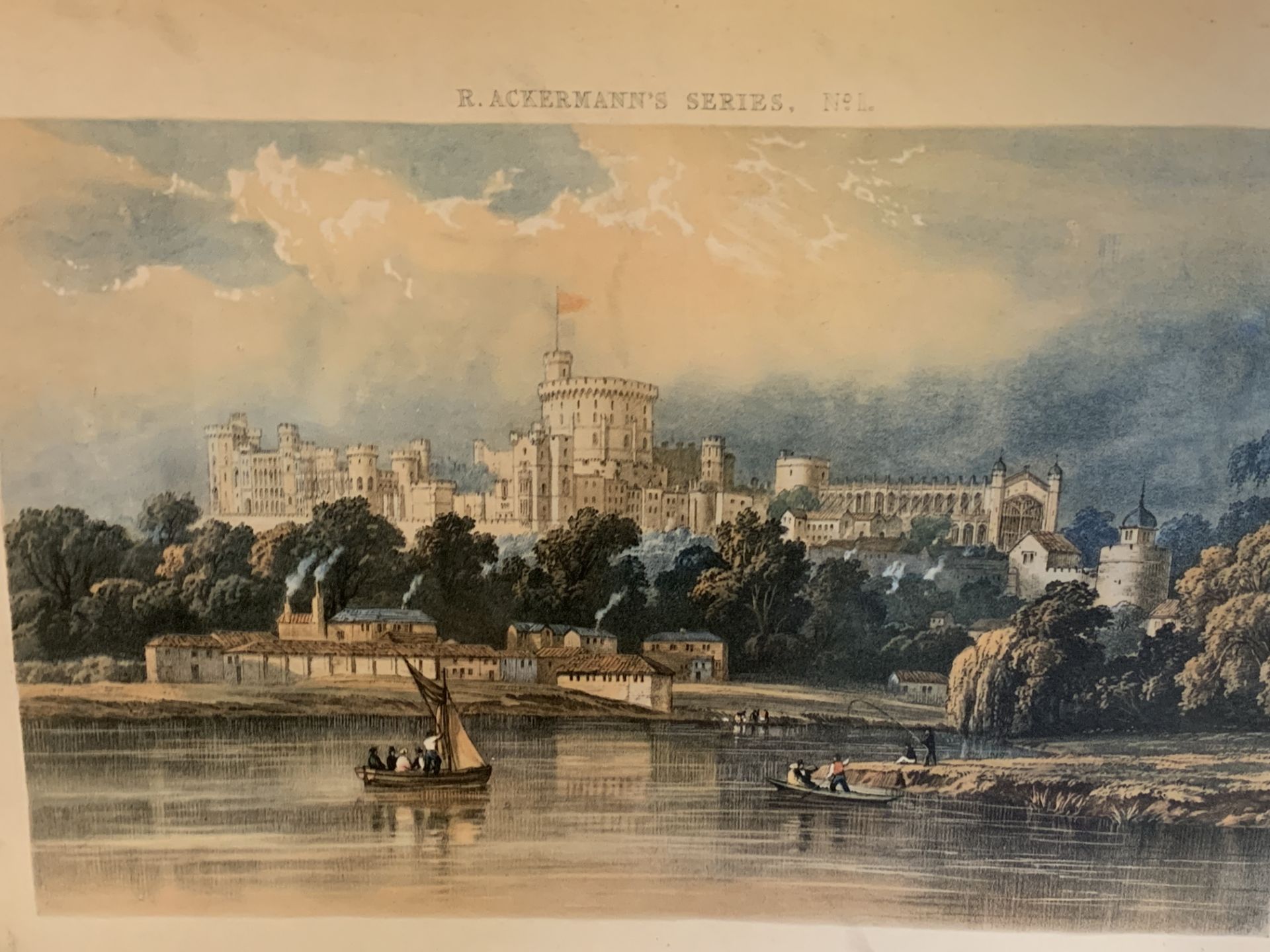 Eight prints of London scenes, plus one as found. - Image 8 of 9