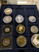 Collection of commemorative coins