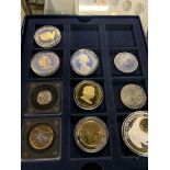 Collection of commemorative coins