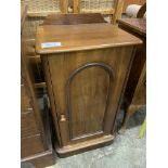 Mahogany pot cupboard