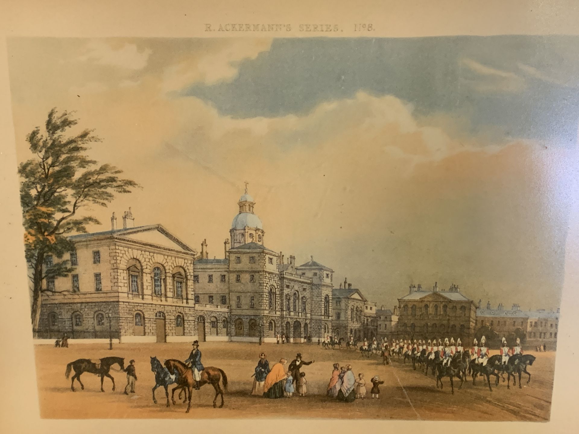 Eight prints of London scenes, plus one as found. - Image 3 of 9