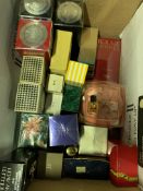 Collection of perfumes and aftershaves