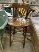 Bentwood bar chair