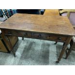 Mahogany side table