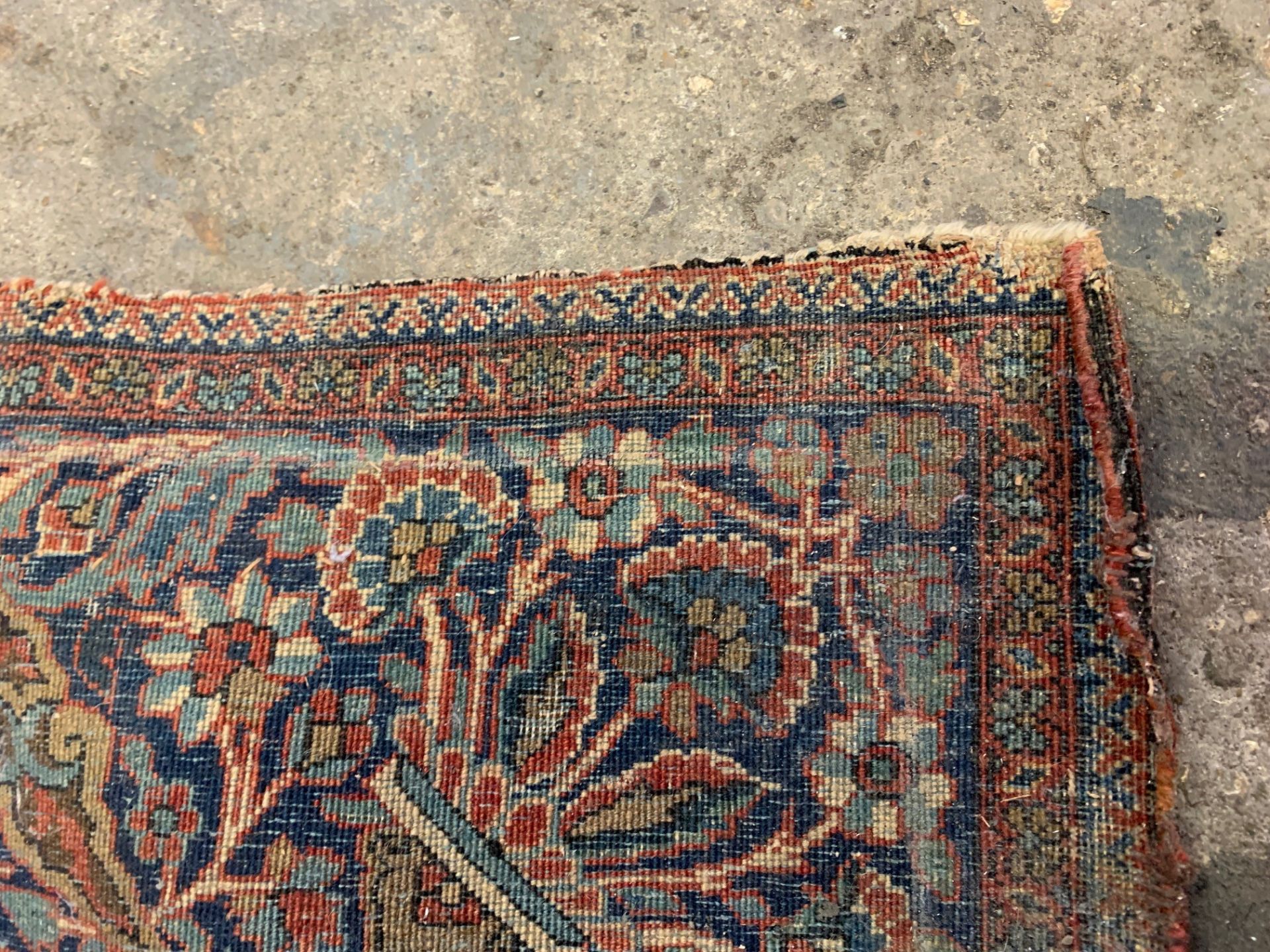 Two blue ground rugs - Image 7 of 9