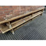 Gymnasium bench. This item carries VAT.