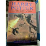 Harry Potter and the Goblet of Fire, by J K Rowling, First Edition, hard back with dust jacket.