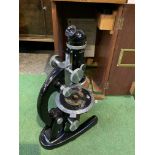 J Swift and Son Microscope and case