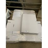 Kite packaging white postal boxes. This item carries VAT.