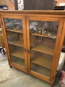 Mahogany bookcase