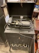 Edison phonograph dictating machine 'Ediphone' with metal case. This item carries VAT.