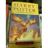 Harry Potter and the Order of the Phoenix, by J K Rowling, First Edition, hard back with dust jacket