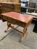 Small mahogany sofa table