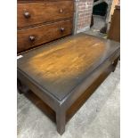 Mahogany coffee table