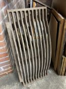 Large cast iron fire grate