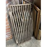 Large cast iron fire grate