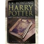 Harry Potter and the Half-Blood Prince, by J K Rowling, first Edition, hard back.