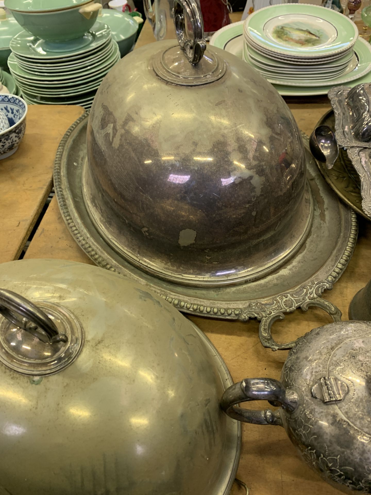 Large quantity of metal ware. - Image 4 of 5