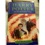 Harry Potter and the Half-Blood Prince, by J K Rowling, first Edition, hard back.