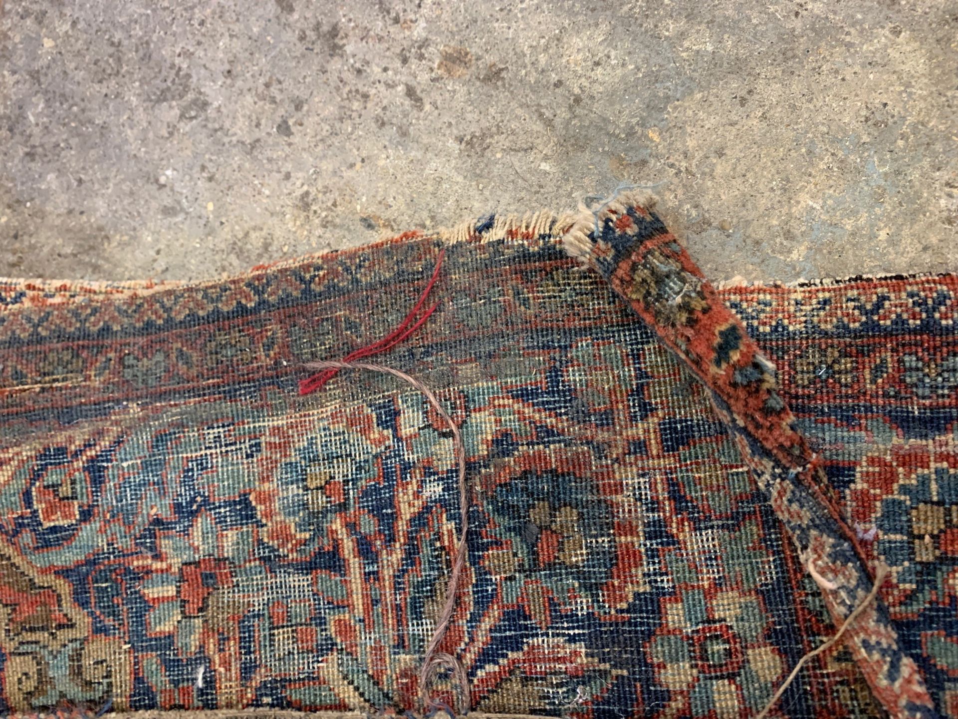 Two blue ground rugs - Image 8 of 9