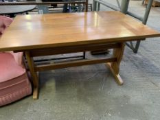 Laminate refectory style kitchen table