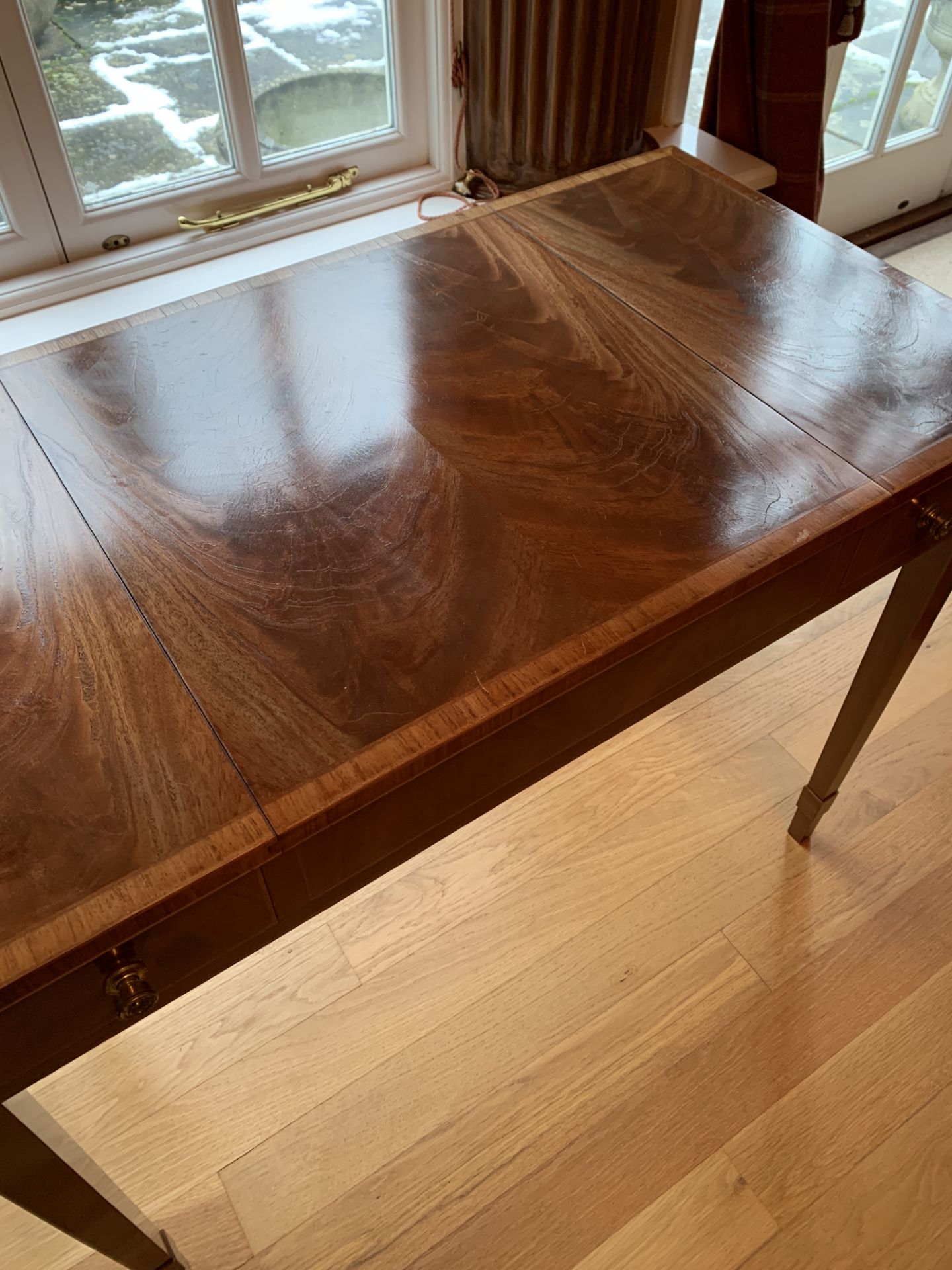 Mahogany games table - Bild 3 aus 5