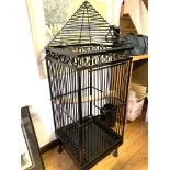 Modern large iron bird cage