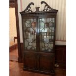 Chippendale style display cabinet