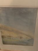 A triptych of framed and glazed limited edition prints by D Wilkinson