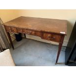 Mahogany Georgian style writing table