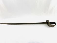 1890 pattern British Army Cavalry sword