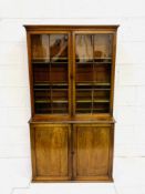 Victorian mahogany bookcase